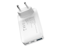 Silver Monkey Plaska ładowarka GaN 65W 2x USB-C, 1x USB-A - 1276293 - zdjęcie 3